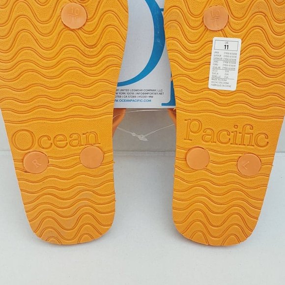 OP Ocean Pacific Unisex Flip Flop Sandals - Picture 6 of 6